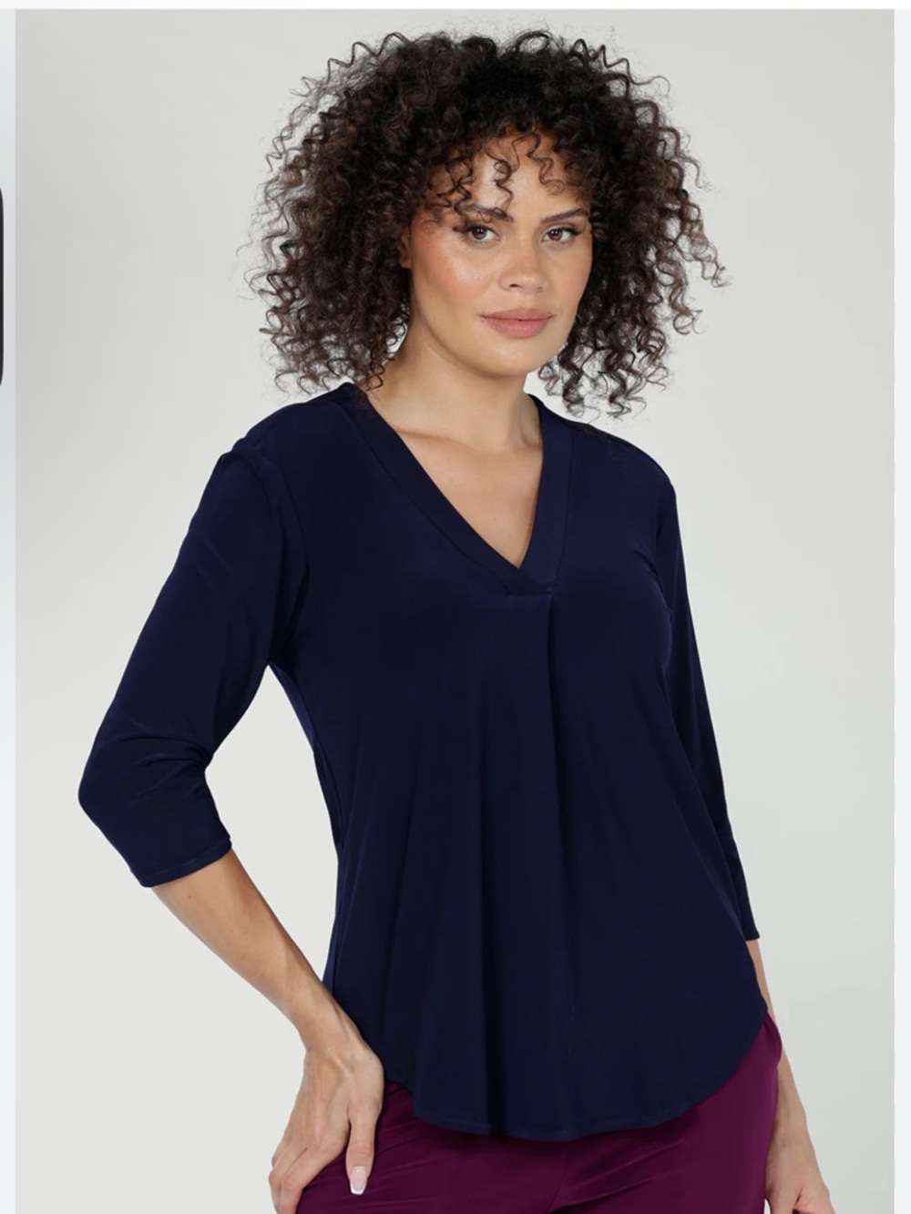 Beacon Navy Women's Blouse